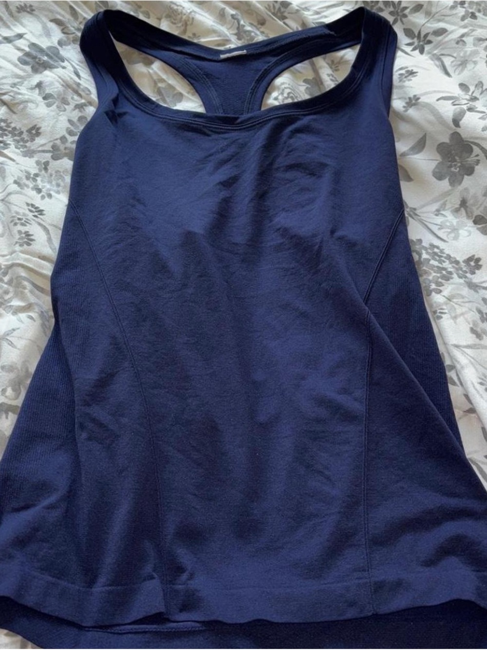 Fabletics Navy Racerback Athletic Tank XS willing to negotiate price